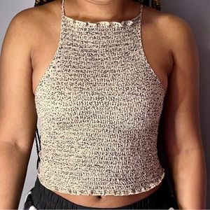 Cheetah Print Crop Top